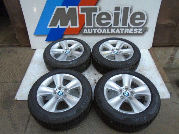 [GYÁRI HASZNÁLTG BMW - Alufelni szett téli gumival 17" Sternspeiche